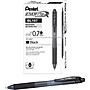 Pentel EnerGel-X Retractable Roller Gel Pens, Medium Point, Black Ink, 24/Pack (BL107ASW2)~#|#~s0855598_sc7
