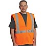 Protective Industrial Products High Visibility Sleeveless Safety Vest, ANSI Class R2, Orange, 2XL (302-MVGZOR-2X)~#|#~s0855942_sc7