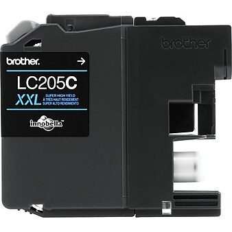 Brother LC205 Cyan Extra High Yield Ink Cartridge