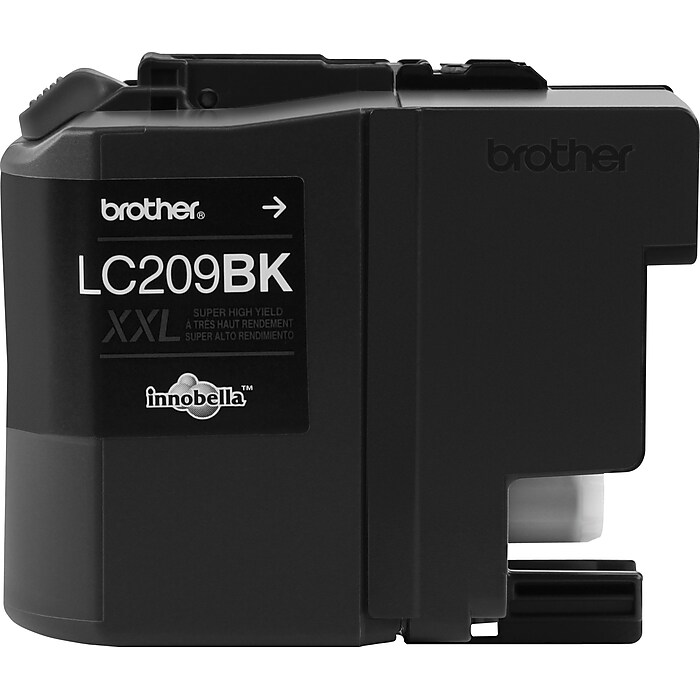 Brother LC209BKS Black Extra High Yield Ink Cartridge | Staples