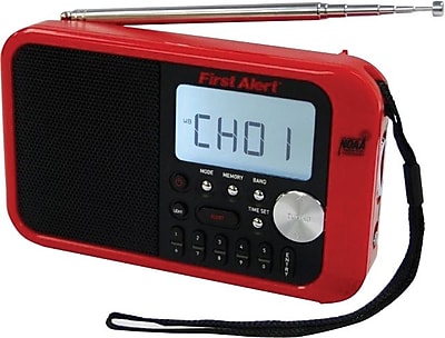 First Alert Digital Tuning AM/FM Weather Band Radio