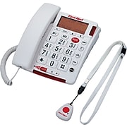 First Alert® Big Button Telephone with Emergency Key and Remote Pendant (SFA3800)