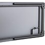ICEBERG Maxx Legroom 30" x 72" Wooden Folding Table, Gray (65827)~#|#~s0857624_sc7