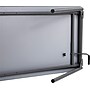 ICEBERG Maxx Legroom 30" x 72" Wooden Folding Table, Gray (65827)~#|#~s0857625_sc7