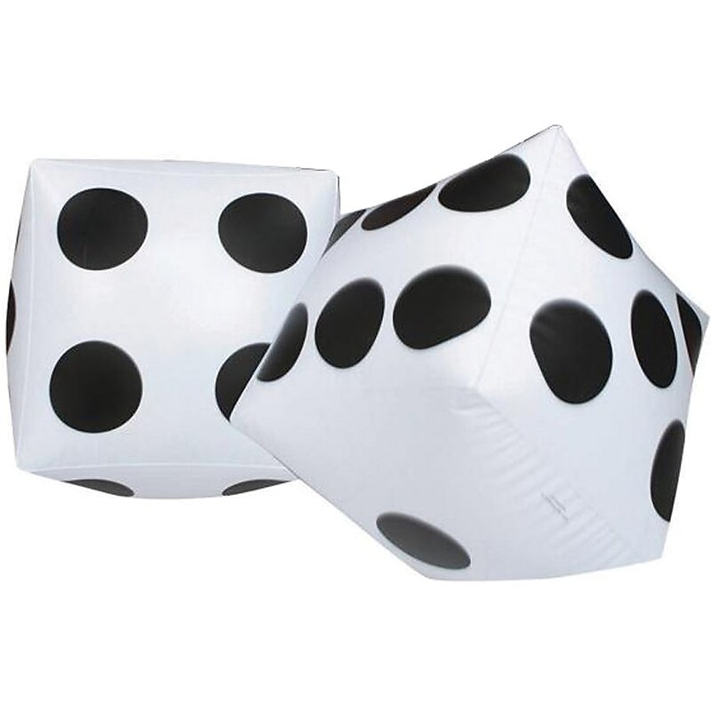 S&S 20" Jumbo Inflatable Dice (17750) image 1