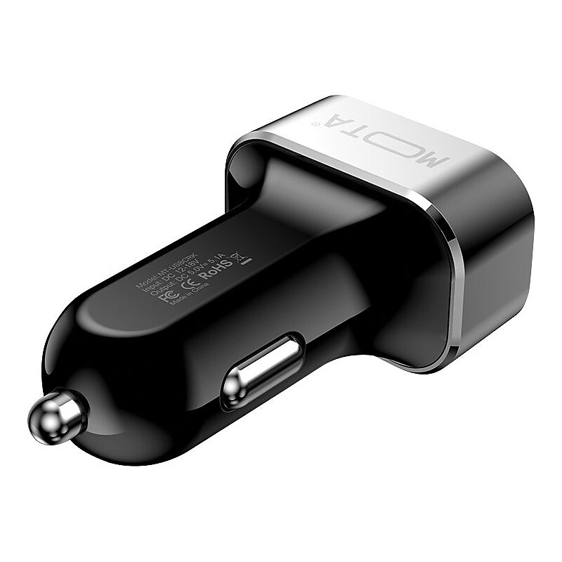 MOTA USB Car Charger for Universal, Black (MT-USBCRB) image 1