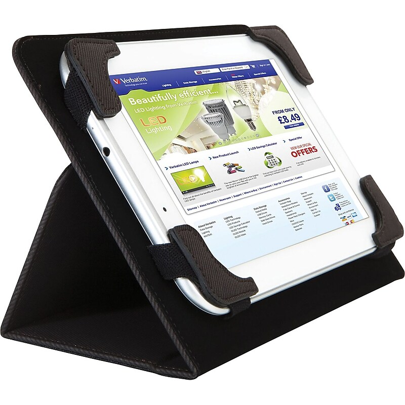 Verbatim Carrying Case (Folio) for 10" Tablet, Digital Text Reader image 1