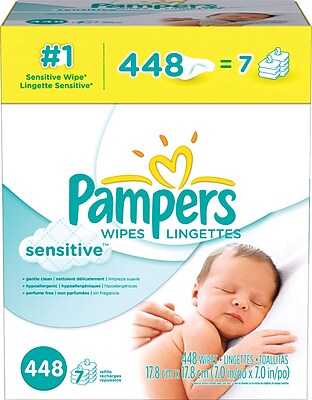 wipes sensitive pampers