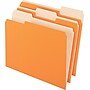 Pendaflex Recycled File Folder, 1/3-Cut Tab, Letter Size, Orange, 100/Box (152 1/3 ORA)~#|#~s0866543_sc7