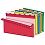 Pendaflex Ready-Tab Reinforced Recycled Hanging File Folder, 2" Expansion, 5-Tab Tab, Legal Size, Assorted Colors, 20/Box~#|#~s0867485_sc7