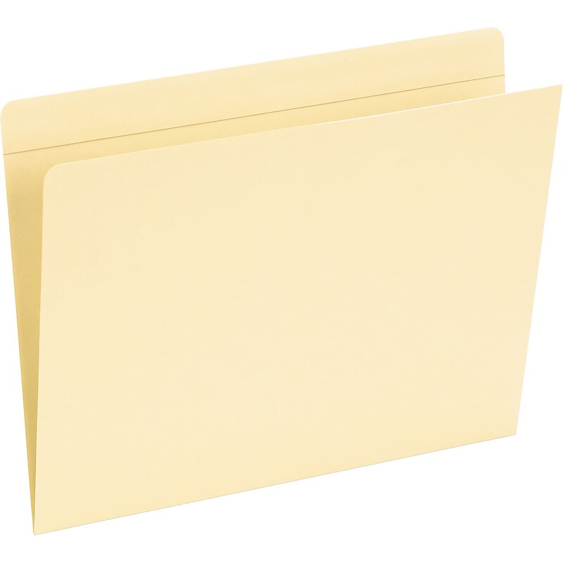 Pendaflex Recycled File Folder, Straight Cut, Letter Size, Manila, 50/Box (16651) image 1