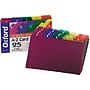 Oxford Card Guides, Alpha, 1/5 Tab, Polypropylene, 5 x 8, 25/Set~#|#~s0867634_sc7