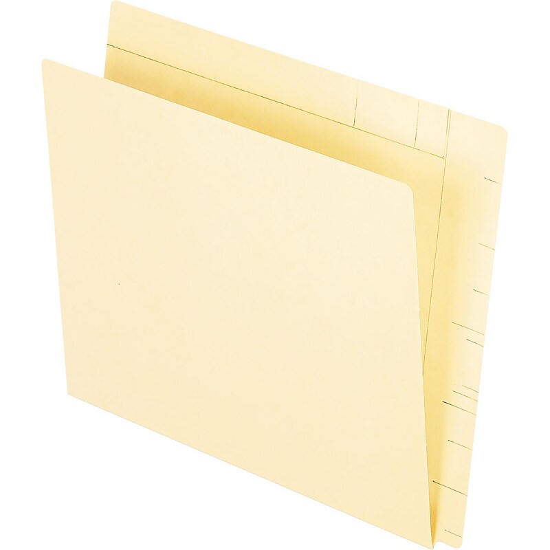 Pendaflex Recycled File Folder, Straight Cut, Letter Size, Manila, 100/Box (16640) image 1