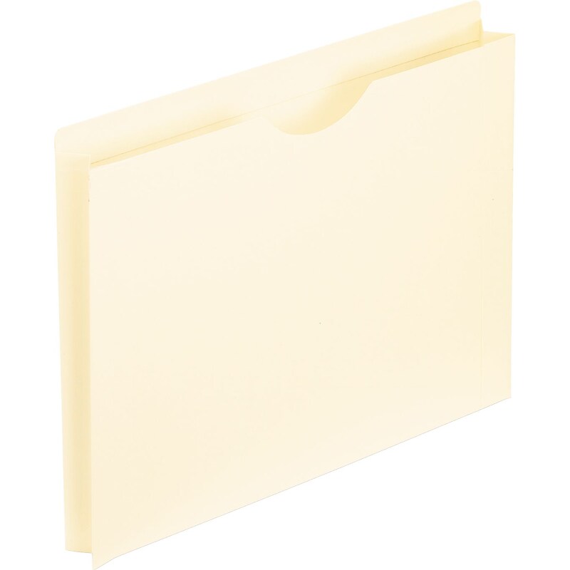 Pendaflex 10% Recycled File Jacket, 1 1/2" Expansion, Letter Size, Manila, 50/Box (PFX22150) image 1