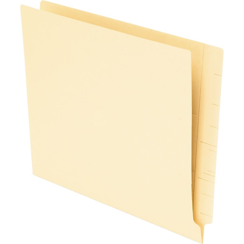 Pendaflex Smart Shield Recycled End Tab File Folder, Straight Cut, Letter Size, Manila, 75/Box (62710) image 1