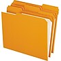 Pendaflex File Folder, 1/3-Cut Tab, Assorted, Letter Size, Orange, 100/Box (R152 1/3 ORA)~#|#~s0867863_sc7