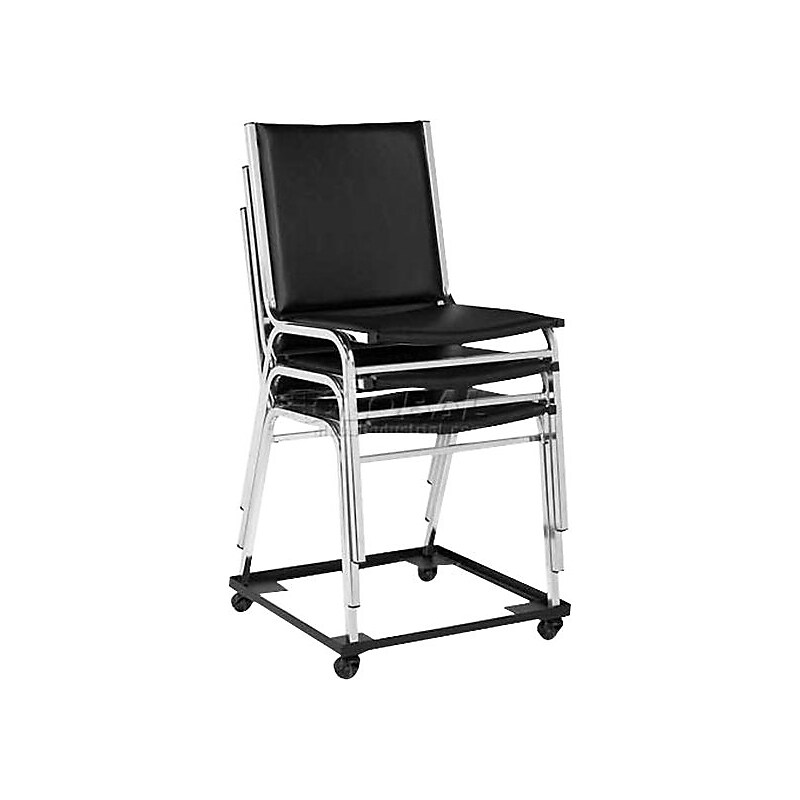 Offices To Go Dolly, Black, 5"H x 17 1/2"W x 22 1/2"D (OTG11705) image 1