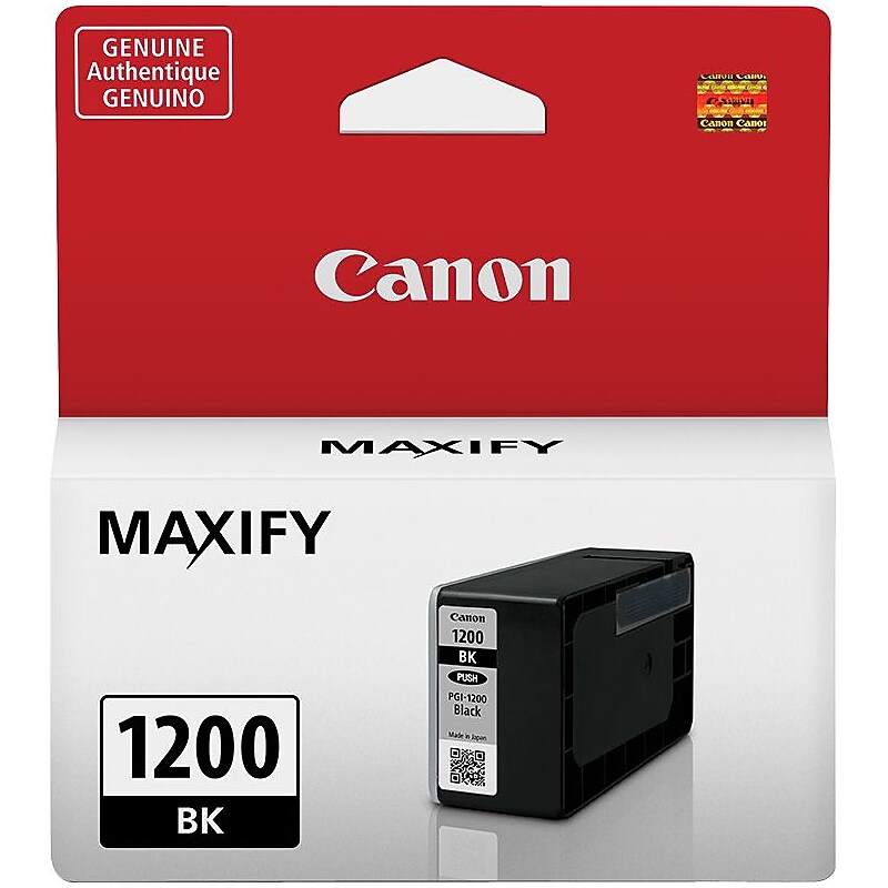 Canon 1200 Black Standard Yield Ink Cartridge (9219B001) image 1