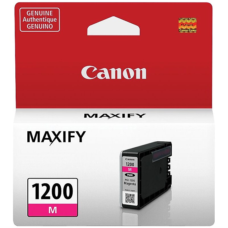 Canon 1200 Magenta Standard Yield Ink Cartridge (9233B001) image 1