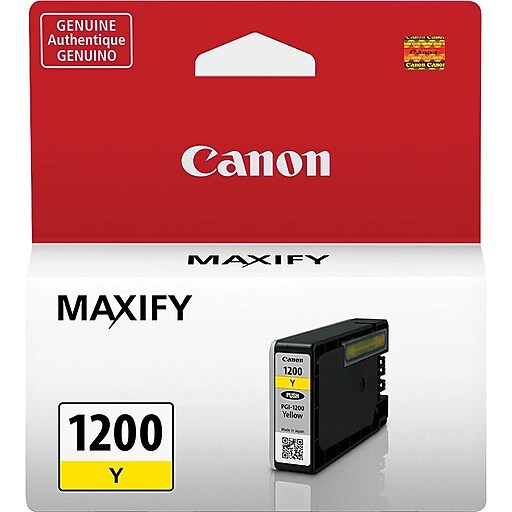 Canon 1200 Yellow Standard Yield Ink Cartridge (9234B001) Staples
