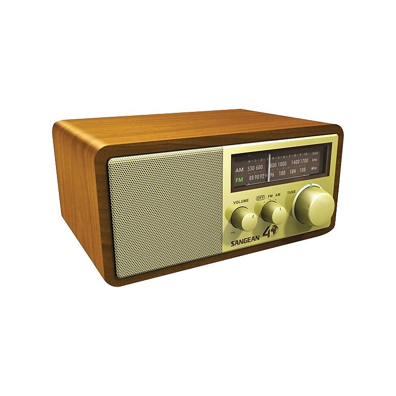 Sangean SNGWR11SE FM/AM Analog Receiver, Gold (SNGWR11SE) image 1