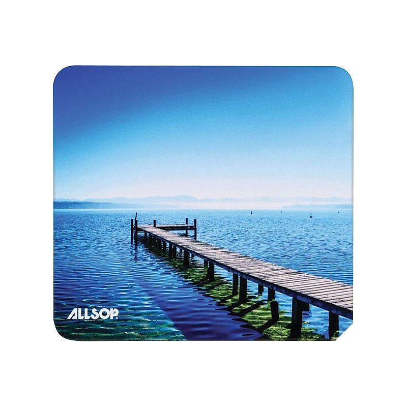 Allsop Naturesmart Non-Skid Mouse Pad, Pier (30868) image 1