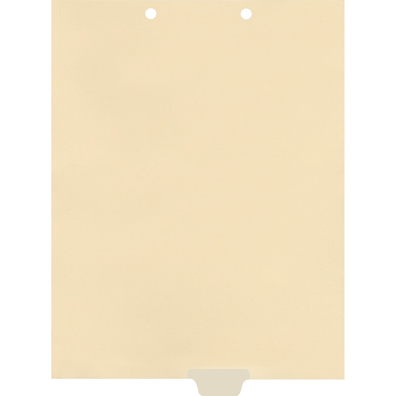 Medical Arts Press® Write-On End-Tab Chart Dividers, Position 4 image 1