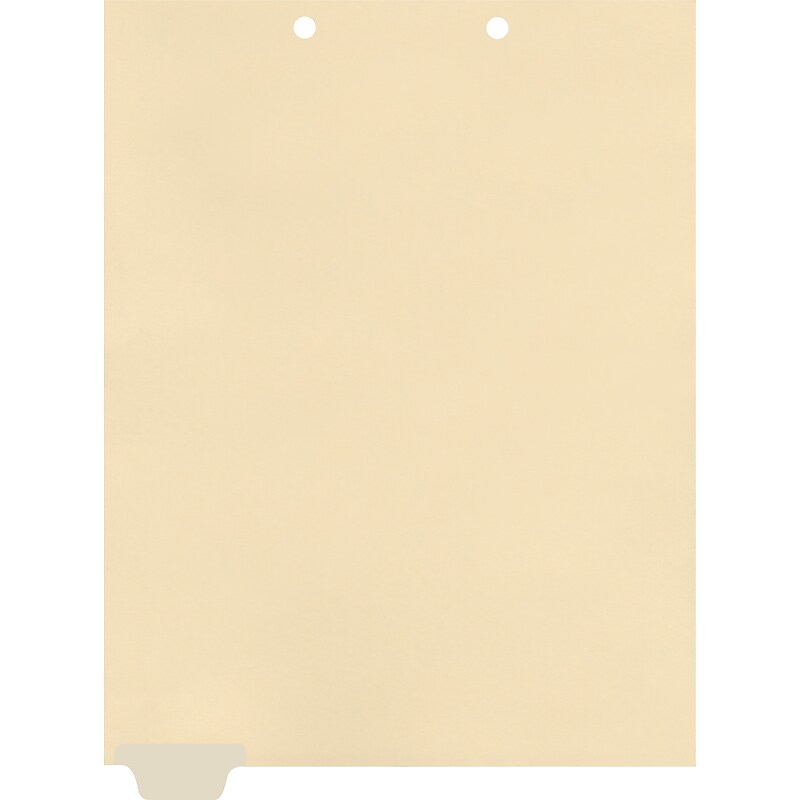 Medical Arts Press® Write-On End-Tab Chart Dividers, Position 1 image 1