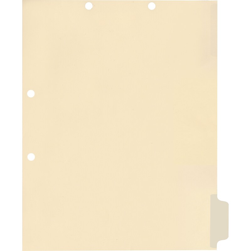 Medical Arts Press® Write-On Side-Tab Chart Dividers, Position 6 image 1