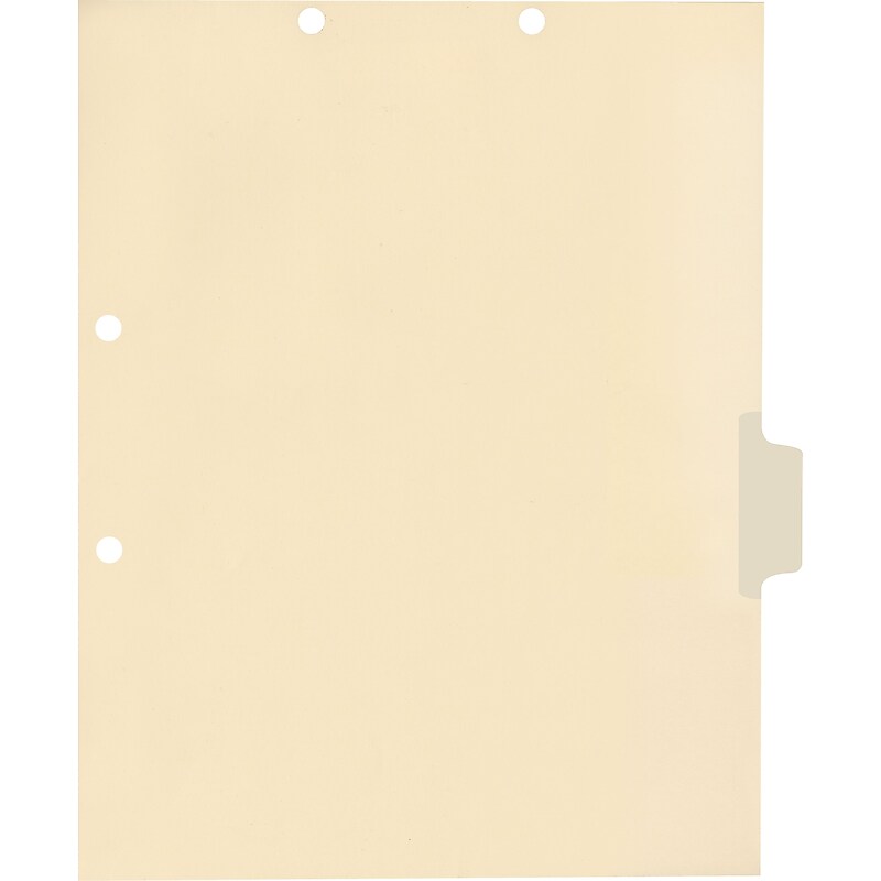 Medical Arts Press® Write-On Side-Tab Chart Dividers, Position 4 image 1