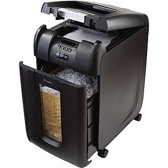 Swingline Stack-and-Shred 300M 300-Sheet Micro Cut Commercial Shredder (1758576)