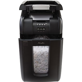 Swingline Stack-and-Shred 300M 300-Sheet Micro Cut Commercial Shredder (1758576)
