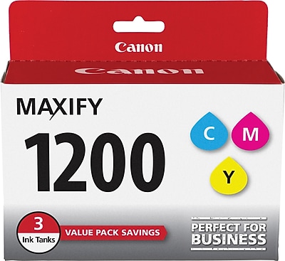 Canon 1200 Cyan/Magenta/Yellow Ink Cartridge, 3/Pack (9232B005) Sansujyuku sansujyuku.com