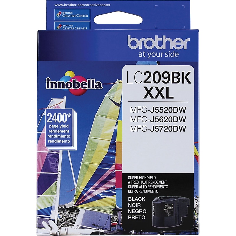 Brother LC209BKS Black Extra High Yield Ink   Cartridge image 1