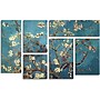 Vincent van Gogh 'Almond Blossoms' Gallery-Wrapped Canvas Art, 6-Panel Set~#|#~s0887202_sc7