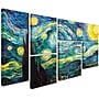 Vincent van Gogh 'Starry Night' Gallery-Wrapped Canvas Art, 6-Panel Set~#|#~s0887209_sc7