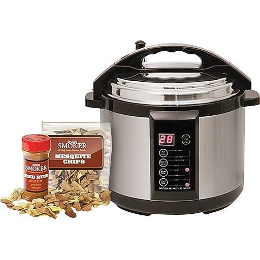 Emson 5 Qt Electric Indoor Pressure Smoker at Staples