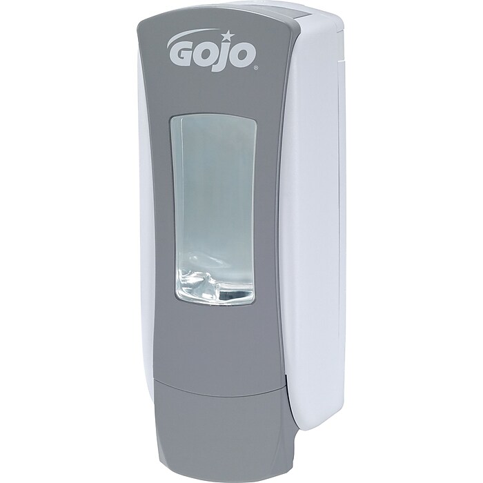 GOJO ADX12 Wall Mounted Hand Soap Dispenser, Gray/Silver (8884-06