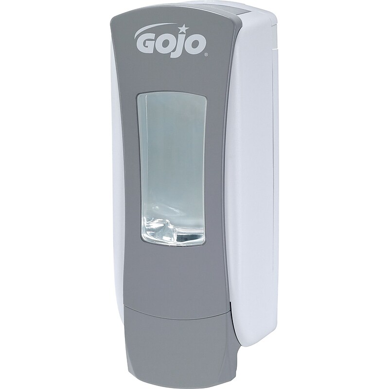 GOJO ADX12 Wall Mounted Hand Soap Dispenser, Gray/Silver (8884-06) image 1