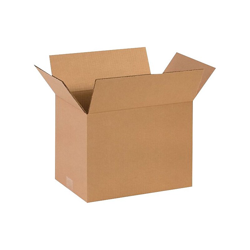 14" x 11" x 11" Shipping Boxes, 32 ECT, 500/Pallet (141111PL) image 1