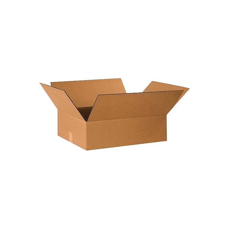 20" x 16" x 6" Shipping Boxes, 32 ECT, 250/Pallet (20166PL) image 1