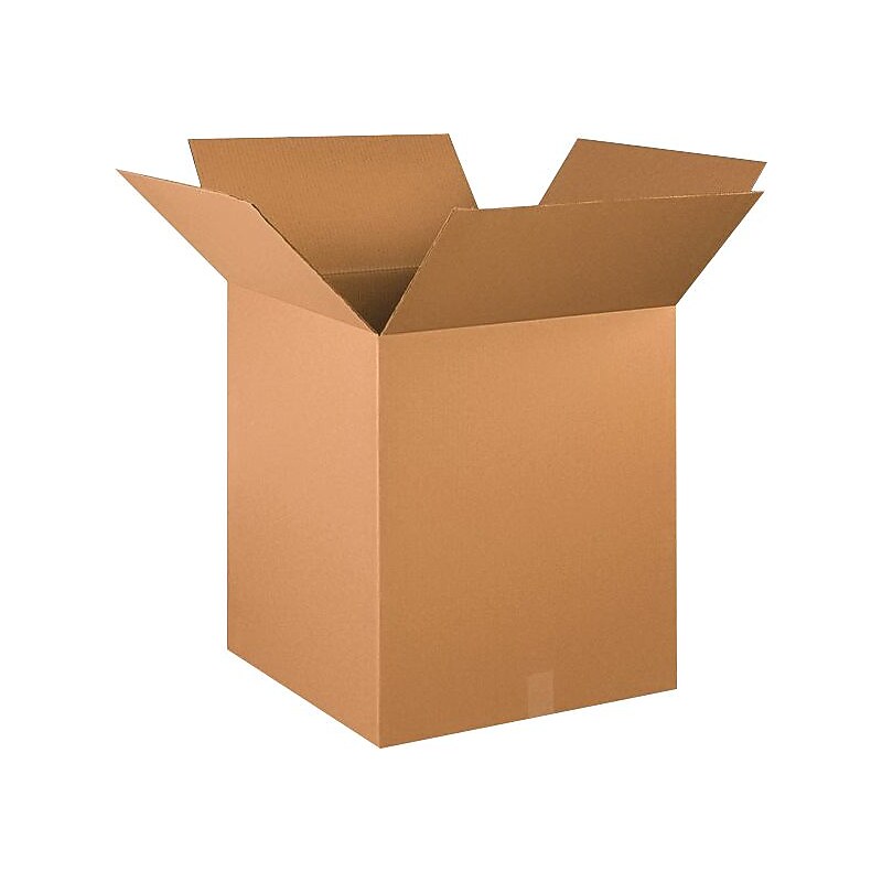 20" x 20" x 24" Shipping Boxes, 32 ECT, 120/Pallet (202024PL) image 1