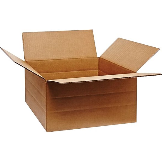 12" x 9" x 6" Multi-Depth Shipping Boxes, Brown, 500/Pallet (MD1296PL)~#|#~s0888855_sc7