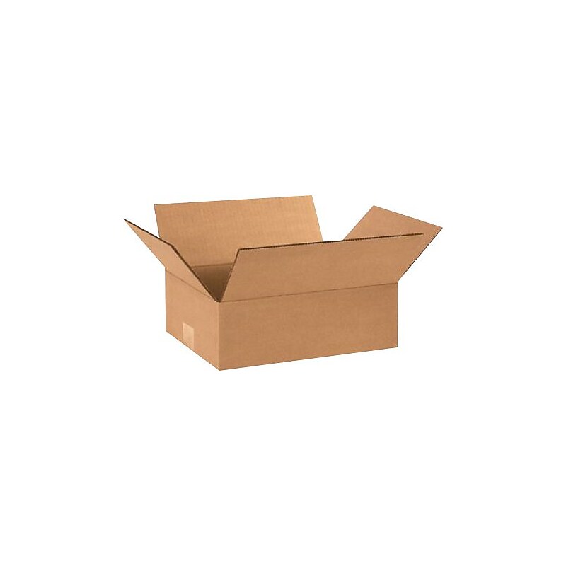 12" x 9" x 4" Shipping Boxes, 32 ECT, 500/Pallet (1294PL) image 1