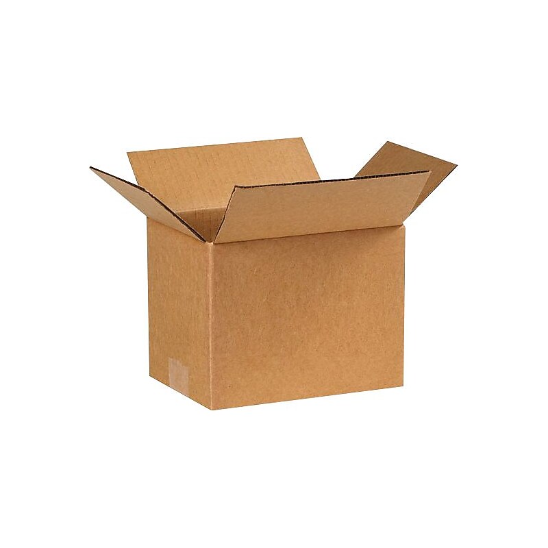 8" x 6" x 6" Shipping Boxes, 32 ECT, 1200/Pallet (866PL) image 1