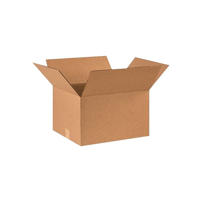 16" x 14" x 10" Shipping Boxes, 32 ECT, 250/Pallet (161410PL) image 1