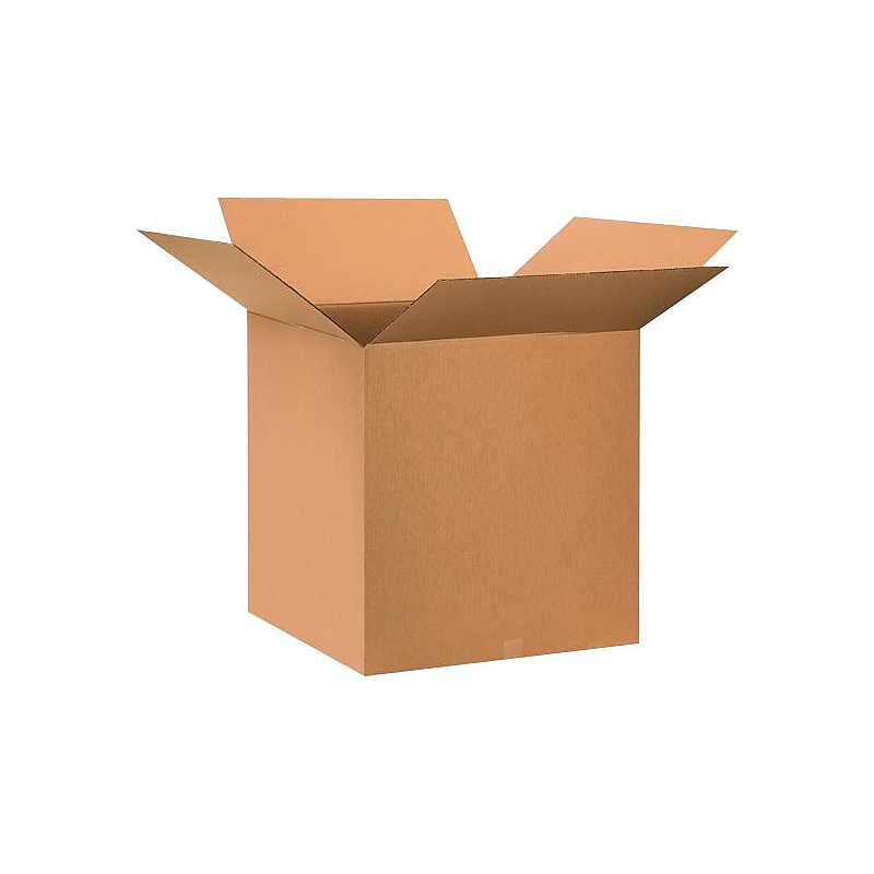 28" x 28" x 28" Shipping Boxes, 32 ECT, 120/Pallet (282828PL) image 1