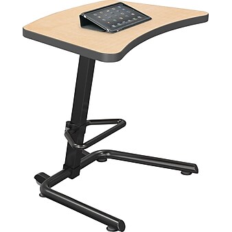BALT Up-Rite Student 43"H Adjustable Desk, Laminate (90532-7909-BK)