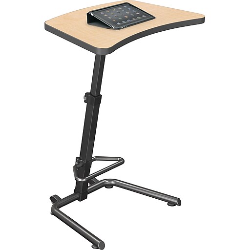 BALT UpRite Student 43"H Adjustable Desk, Laminate (905327909BK