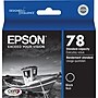 Epson T78 Black Standard Yield Ink Cartridge   (T078120)~#|#~s0892029_sc7